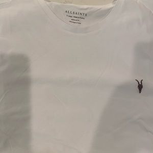 All Saints T-Shirt White XL. Perfect condition. Fits like a Large.
